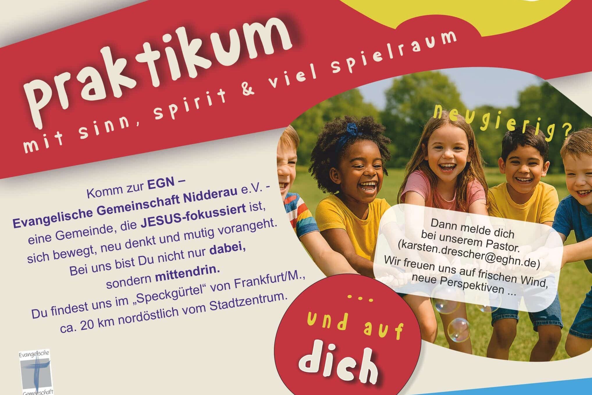 Praktikum mit Sinn, Spirit & viel Spielraum
